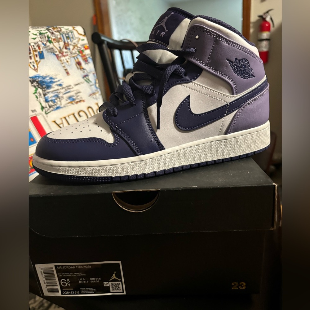 Nike Jordan 1. Sky J Purple.New never worn with original box.